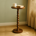 Elegant Solid Wood Accent Side Table