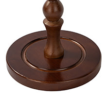 Elegant Solid Wood Accent Side Table